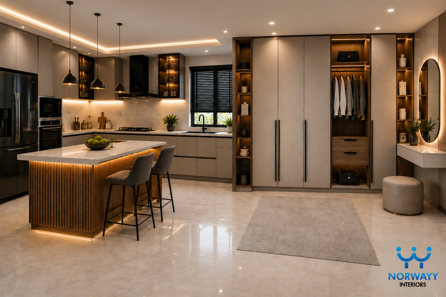 Modular Kitchen & Wardrobes